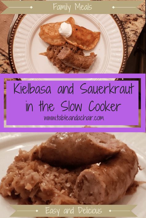 Slow Cooker Kielbasa and Sauerkraut (Fresh Kielbasa) Kielbasa And Sauerkraut, Slow Cooker Kielbasa, Kielbasa Recipes, Polish Sausage, Keto Beef Recipes, Easy Chinese Recipes, Lchf Recipes, Kielbasa, Polish Recipes