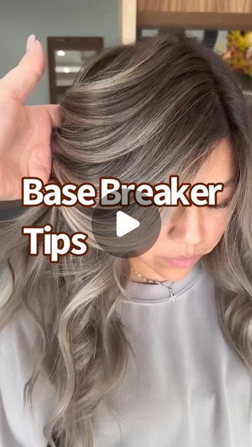 Frances Gonzalez on Instagram: "Breaking the Base🤎 Not scary if you follow some guidelines:  1️⃣ Apply on Wet/damp hair this helps for more control.  2️⃣ If you’re new the Base Breaking, try starting with a low volume developer  3️⃣ Aim for 1-2 levels lighter. 3-5min is my usual sweet spot. Finer hair will need less time. Coarser hair may need more time. 4️⃣ Try these for a great end result: @kenraprofessional permanent Simply Blonde Base Breaker Cool or Extra cool  5️⃣ do not use this technique for gray coverage as it will not cover Grays ! . Formula: @kenraprofessional  Base Breaker Cool 1:1 20vol  Highlights toned with Kenra Demi 10SM + 9VM 1:2 9vol . . . . . . #kenracolor #kenraproffesional #haircolor #coolblonde #kenrapartner #saloncentric #behindthechair #balayage" Kenra Color Formulas, Kenra Color, Light Blonde Highlights, Demi Permanent, Lighter Hair, Covering Gray Hair, Hair Color Formulas, Gray Coverage, Cool Blonde