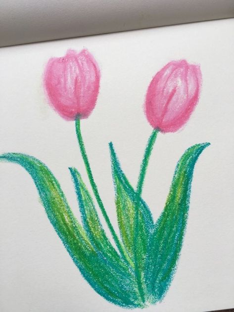 What To Draw With Crayons Easy, Crayon Easy Drawing, Pencil Crayon Drawing Ideas, What To Draw With Crayons, Drawing Ideas Crayon, Crayola Drawing Ideas, Cute Crayon Doodles, Oil Pastel Drawings Flowers, Drawing With Crayons Easy