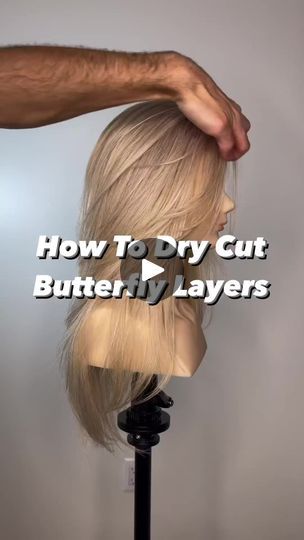 Butterfly Layers Hair, Butterfly Layers, Butterfly Cut, Layered Haircuts For Medium Hair, Diy Haircut, Hairstyles For Layered Hair, Hair Techniques, Hair Tips Video, Haircuts For Medium Hair