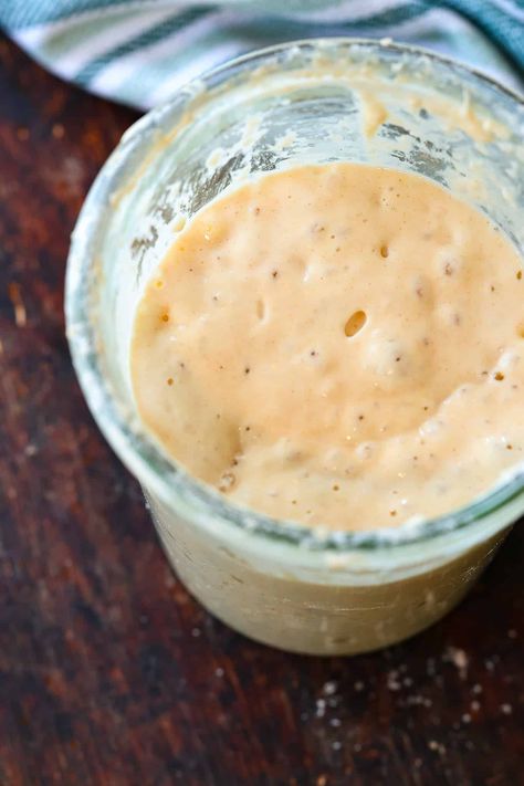 Sourdough Starter Feeding, Healthy Elizabeth, Sourdough Starter From Scratch, Make A Sourdough Starter, Sourdough Dinner Rolls, Fermented Bread, Breakfast Pie, Sourdough Sandwich, Artisan Bread Recipes