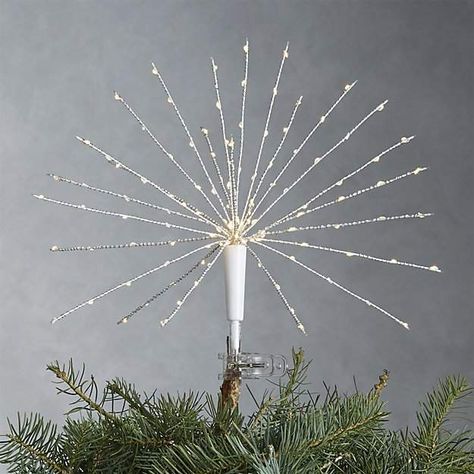 Starburst LED Tree Topper | Christmas Decorations #ad Led Tree Topper, Christmas Tree Toppers Unique, Best Christmas Tree Decorations, Diy Tree Topper, Christmas Tree Toppers Lighted, Lighted Tree Topper, Christmas To Do List, Luxury Christmas Tree, Tree Collar