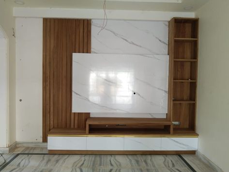 Wooden Tv Unit Design, Tv Unit Design Modern Living, अलमारी डिजाइन, Tv Unit Design Modern Living Luxury, Tv Cabinet Wall Design, Tv Cupboard Design, Wooden Panel Design, Tv Cabinet Design Modern, Mandir Designs