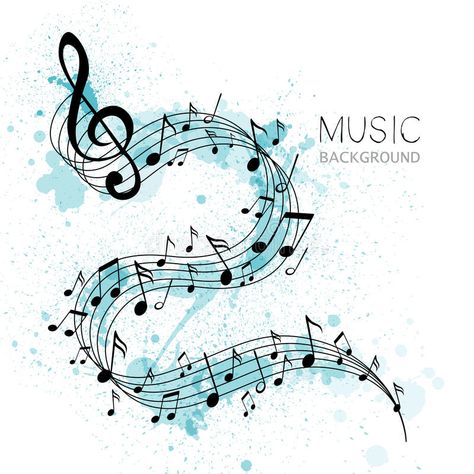 Abstract Music Design royalty free illustration Festival Artwork, Music Scrapbook, Music Themed Cakes, Tombstone Designs, Music Notes Art, Music Tattoo Designs, School Murals, Music Illustration, Notes Art