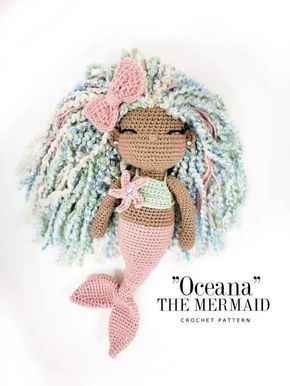 Mermaid Crochet Pattern, Mermaid Crochet, Magic Ring Crochet, Easy Patterns, Baby Doll Pattern, Crochet Mermaid, Crochet Dolls Free Patterns, Crochet Gratis, Mermaid Pattern