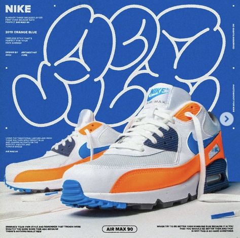 Bubble type Sneakers Poster, Bubble Type, Shoe Poster, Sneaker Posters, Photoshop Poster, Shoes Ads, Orange Sneakers, Poster Wallpaper, Vintage Poster Design