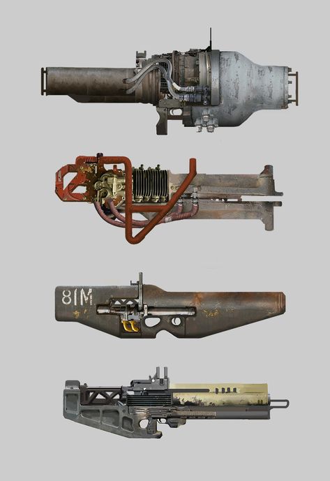 ArtStation - Dieselpunk guns, Julian Holm Dieselpunk Mech, Dieselpunk Art, Dieselpunk Vehicles, Gas Masks, Diesel Punk, Concept Art Drawing, Robot Concept Art, Retro Futuristic, Cyberpunk Art