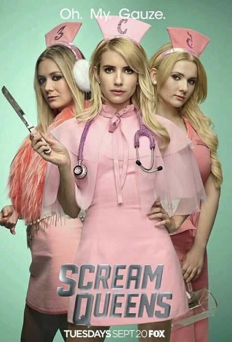 ♡ Pinterest: lil' moonlight  ♡ ♡@HeyItsCatrina♡ xo Scream Queens 2, Scream Queens Costume, Scream Queens Season 2, Scream Queens Fashion, Chanel Oberlin, Billie Lourd, Queen Poster, Queen Aesthetic, Queen Outfit