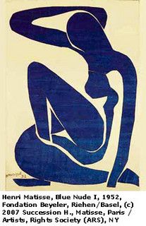 Henri Matisse - Blue Nude I by artimageslibrary, via Flickr Matisse Paintings, Illustration Kunst, Istoria Artei, Picasso Paintings, Matisse Art, Paul Gauguin, Art Et Illustration, Art And Illustration, Henri Matisse