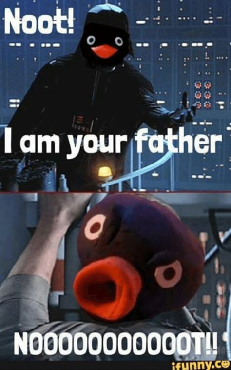 Pingu Memes, Noot Noot, Self Deprecating Humor, Dark Memes, Funny Times, Laugh A Lot, Darth Maul, Anakin Skywalker, Boba Fett