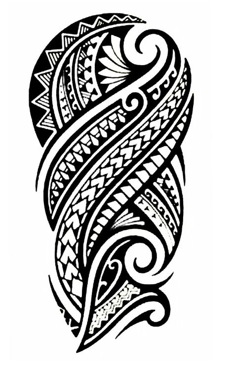 မာယာ Tattoo, Trible Tattoos For Men, Samoan Tattoo Designs, Trible Tattoos, Polynesian Tattoo Design, Compass And Map Tattoo, Polynesian Tattoo Sleeve, Half Sleeve Tattoos Sketches, Geometric Sleeve Tattoo