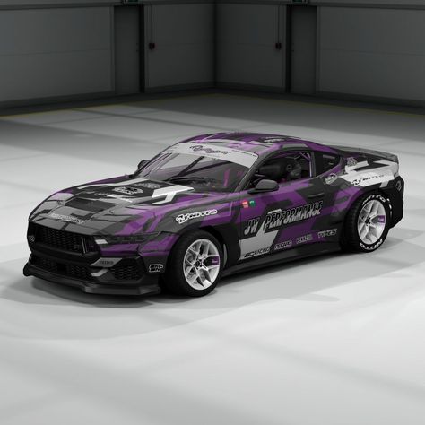 Formula Drift Livery, Jdm Livery, Drift Livery, Mustang 2024, Car Livery, Female Samurai, Nice Designs, Mustang Gt500, Formula Drift