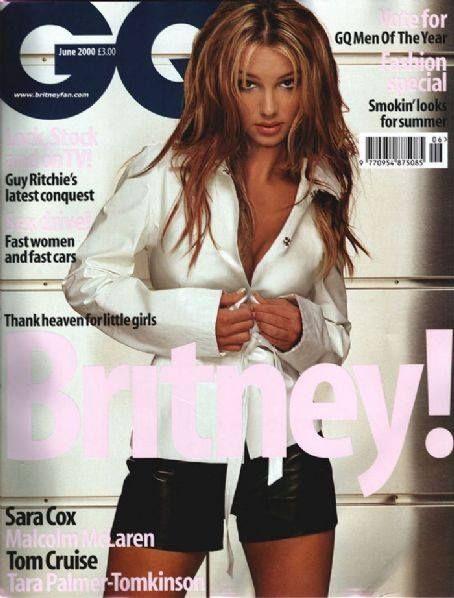 British GQ June 2000 Britney! at her 18 year old fresh winsome delectable sexiness Britney Spears Magazine, Gq Magazine Covers, Sara Cox, Britney Spears 2000, Britney Spears Gif, Britney Spears Pictures, Guy Ritchie, Britney Jean, Gq Men