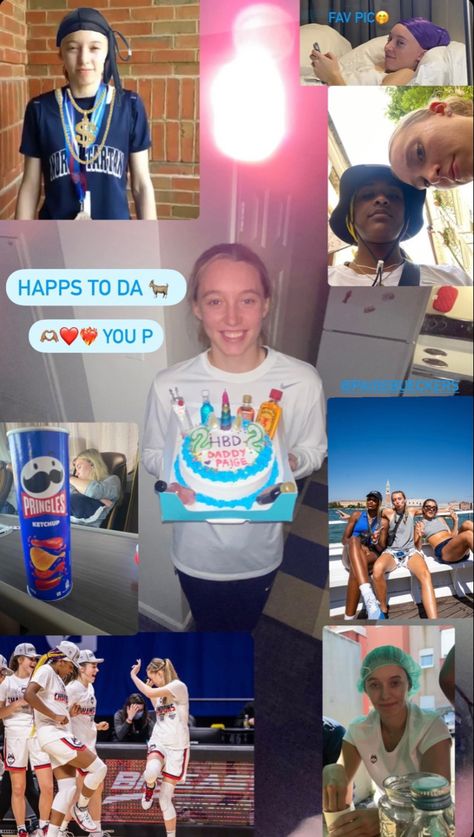 Paige Bueckers Birthday Cake, Paige Bueckers Basketball Wallpaper, Nika Mühl And Paige Bueckers Wallpaper, Paige Bueckers High School, Pagie Bueckers Wallpaper, Paige Bueckers Hair, Uconn Womens Basketball Wallpaper, Paige Bueckers Outfits, Paige Bueckers Edits