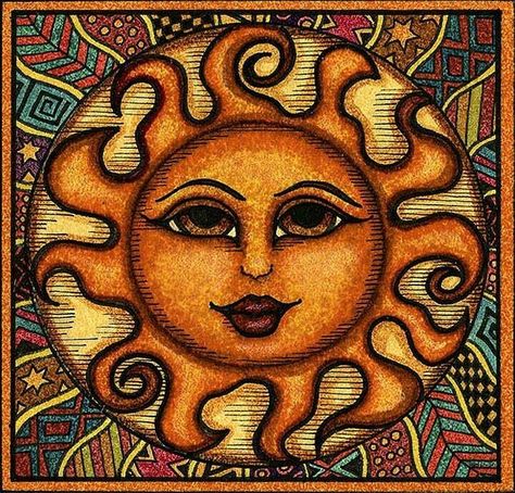 Paz Hippie, Surreal Illustration, Sun Drawing, Education Art, Art Humor, Sun Painting, Hippie Aesthetic, Quotes Design, Celestial Art