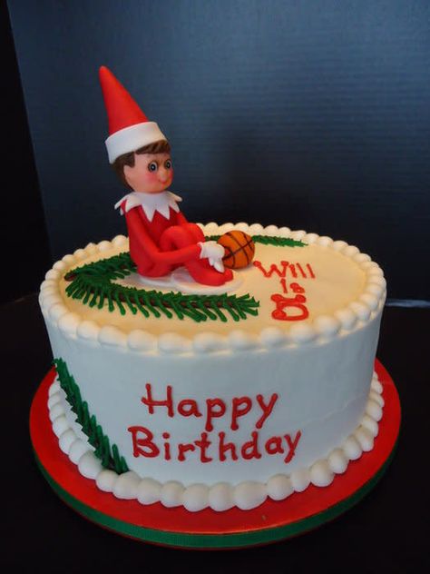 Will's Elf on the Shelf cake - cake by GranDo