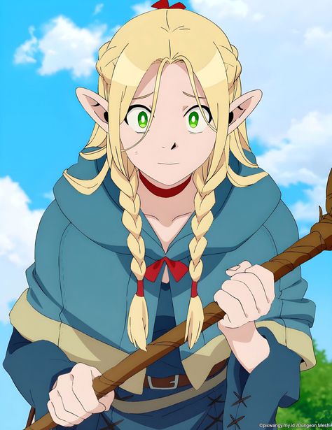 Marcille (マルシル) Anime Dungeon, Dungeon Anime, Monster Food, Delicious In Dungeon, Dungeon Meshi, Hd Anime, Anime Screenshots, Cool Anime Pictures, Fantasy Character Design