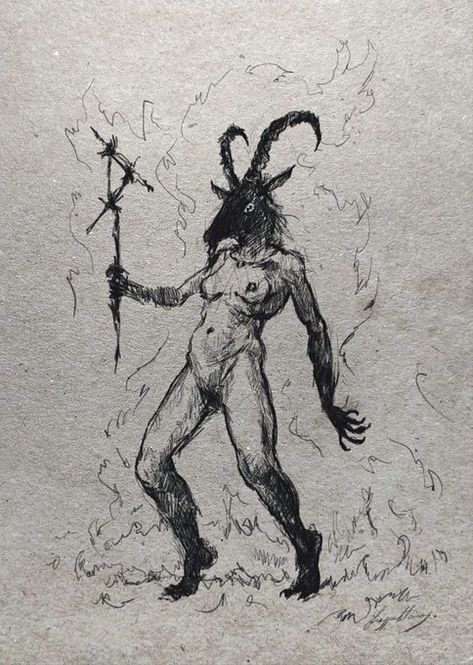 Satanism Art, Occult Art Tattoo, Satanic Drawings, Occult Drawing, Baphomet Drawing, Baphomet Art, Baphomet Tattoo, Occult Art, Dark Art Drawings