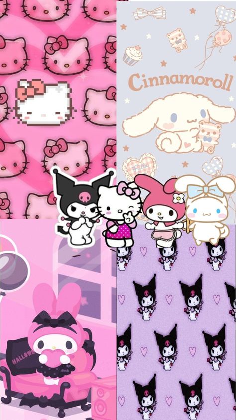 My Moldy And Kuromi Wallpaper, Hello Kitty Kuromi My Melody Wallpaper, Hello Kitty My Melody And Kuromi Wallpaper, Kuromi My Melody And Hello Kitty, Hello Kitty Kuromi And My Melody, My Melody And Kuromi And Hello Kitty, Cromie Hello Kitty, Cinnamon From Hello Kitty, My Moldy And Kuromi