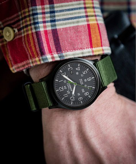 Rugged Watches, Timex Expedition, Outdoor Watch, Timex Watches, Affordable Watches, Wrist Game, Vintage Watches For Men, Fabric Strap, Watch Companies