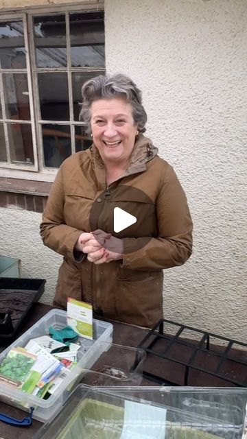 Caroline Quentin on Instagram: "First sowing of the year" Caroline Quentin, March 21, Seeds, The Year, On Instagram, Instagram