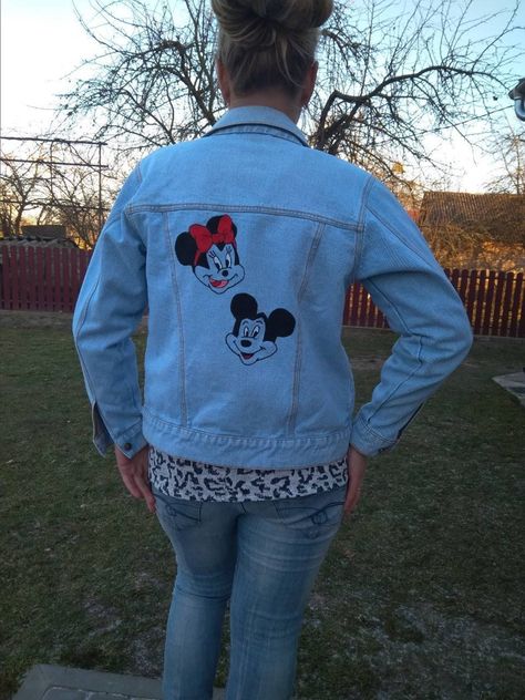 90s Vintage Disney Jacket Denim Hand embroidery Mickey Mouse | Etsy Jacket Hand Embroidery, Embroidery Mickey Mouse, Jean Jacket Oversized, Embroidery Denim Jacket, Disney Clothing, Disney Jacket, Oversized Jean Jacket, Jacket Denim, Vintage Clothing Men