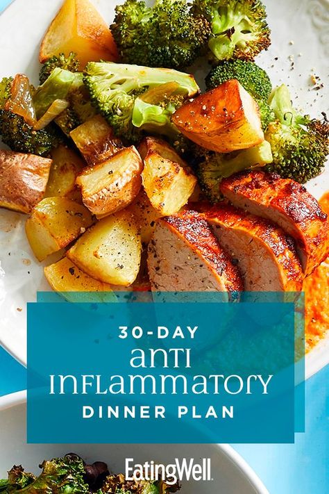 Inflammation Diet Recipes, Inflammation Foods, Anti Inflammation Recipes, Inflammation Diet, Easy Sheet Pan Dinners, Anti Inflammation, Inflammatory Foods, Dinner Plan, Diet Help