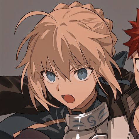 Saber Christmas Fate, Saber Matching Icons, Archer And Saber, Saber Pfp, Fate Pfp, Saber Wallpaper, Artoria Alter, Fate Zero Kiritsugu, Fate Wallpaper