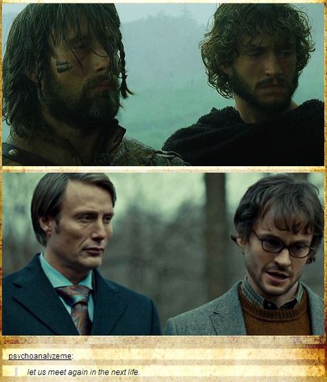 Mads Mikkelsen and Hugh Dancy in King Arthur (2004) and Hannibal (2013). Omg! I watched King Arthur like 20 times and never remembered Hugh Dancy was in it too! (Smacks self) King Arthur 2004, Hannibal Lecter Series, Hannibal Tv Show, Will Graham Hannibal, Hannibal Tv Series, Devious Maids, Sir Anthony Hopkins, Roi Arthur, Hannibal Series