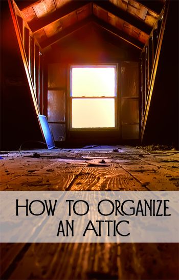 Many people consider their attic to be a dumping ground for boxes of outdated or outgrown clothing, holiday and seasonal items, books, old toys, and memorabilia.   Instead of just throwing boxes in your attic, you can organize your attic... Rafter Storage, Attic Ladders, Attic Storage Organization, Attic Organization, Creative Beds, Attic Makeover, Garage Attic, Attic Staircase, Attic Renovation Ideas