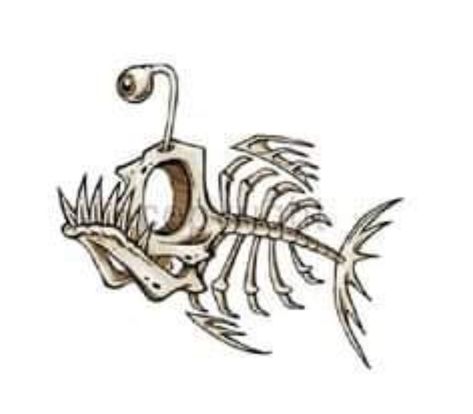 Fish Bone Tattoo, Bones Tattoo, Apron White, Fish Skeleton, Fish Bones, Bone Tattoos, Skeleton T Shirt, T Shirt Quilt, Fish Drawings