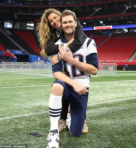 Support: She's set to be the loudest of cheerleaders among her husband Tom Brady's army of... Giselle Bündchen, Gisele Bundchen Tom Brady, Tom And Gisele, Brady Kids, Tom Brady And Gisele, Bridget Moynahan, Gisele B, I Got Your Back, Family Photo Album