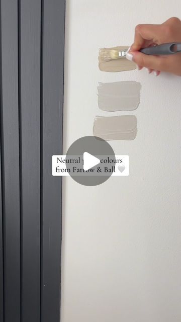 Iniki MacColl ☁️🤍 on Instagram: "Happy Bank Holiday Monday! ✨

Such a sucker for neutral colours, so here’s some of my favourite paint shades from @farrowandball 

I’m definitely leaning towards Skimming Stone. Which is your favourite?

-
-
-

#neutralhome #neutralstyle #neutralhome #paint #farrowandball #romanticizeyourlife #cosyhome #cosyvibes #homeinspo #neutralshades #reels #discoverunder10k #accountsunder5k" Skimming Stone Farrow And Ball Living Room, Skimming Stone Hallway, Skimming Stone Living Room, Skimming Stone Bedroom, Farrow And Ball Skimming Stone, Stone Colour Paint, Happy Bank Holiday Monday, Farrow And Ball Living Room, Hallway Panelling