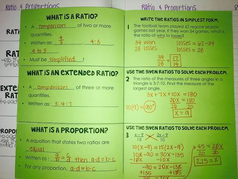 Secondary Math Classroom, Ratios And Proportions, Math Notes, Math 2, Sight Word Worksheets, Secondary Math, Pre Algebra, Studying Math, Algebra 1