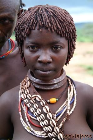 Tribu Hamer - Valle del Omo - Etiopia Africa Tribes, African American Literature, Africa People, Ethiopian Women, Dark Skin Beauty, African People, African Girl, Dark Skin Women, African Culture