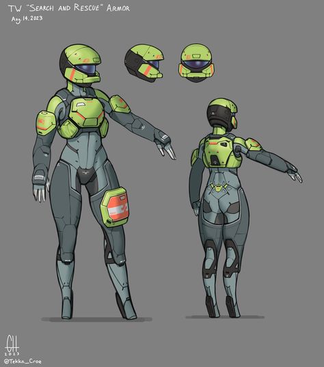 (4) Tekka_Croe on Twitter: "Finalized concept art of an alternate armor set for Absent Log's protagonist. It'll be a while before we get this modeled, but we're excited to share this design. #art #digitalart #scifi #scifiart #conceptart https://t.co/TK1XwmzfxG" / X Scifi Armor Concept Art Female, Sci Fi Power Armor, Power Armor Art, Super Soldier Concept Art, Power Armor Concept Art, Scifi Concept Art, Scifi Armor, Sci Fi Armor, Armor Ideas