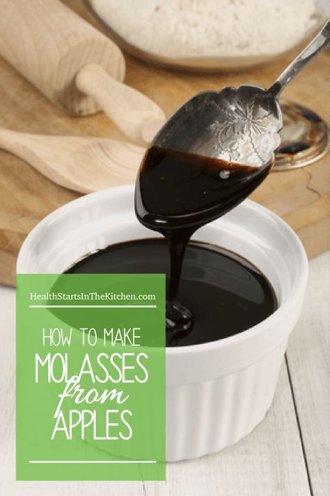 Apple Cider Molasses, Homemade Acv Recipe, Homemade Molasses, How To Make Molasses, Apple Molasses, Boiled Cider, Canning Food Preservation, Scratch Recipes, Homemade Condiments