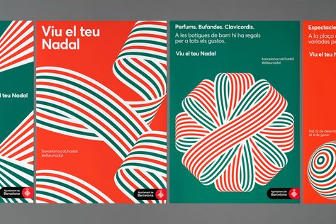 Top Graphic Designers, Christmas Poster Design, Typographie Inspiration, Christmas Graphic Design, Christmas Campaign, Red And Green Christmas, 카드 디자인, Christmas Graphics, Christmas Poster