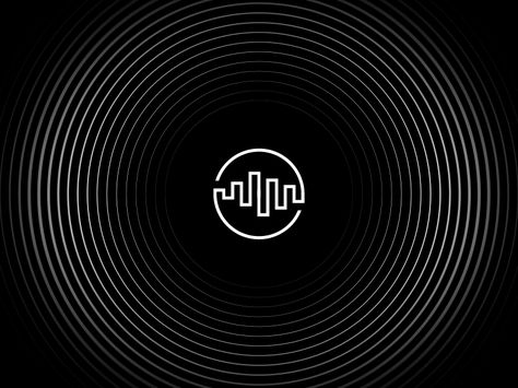 Logo wave spin final Music Logo Video, Sound Design Logo, Spotify Logo Animation, Sound Animation, Sound Logo Design, Sound Wave, Music Animation, Sound Logo Music, Music App Logo Design