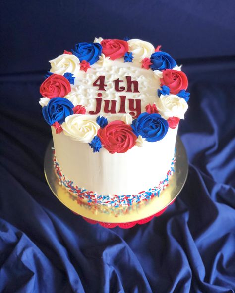 Patriotic Cake Ideas 4th Of July, 4th Of July Cake Designs, July 4 Cake, Fourth Of July Cakes Ideas, 4th Of July Cake Decorating, Patriotic Cake Ideas, 4th Of July Cake Ideas, 4th Of July Birthday Cake, 4th Of July Cakes