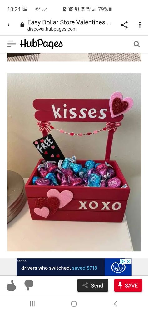 Diy Valentine's Day Decorations, Diy Valentines Decorations, Valentine Projects, Kissing Booth, Valentines Food, Dollar Tree Crafts, Valentine's Day Diy, Valentine Day Crafts, Valentines Day Decorations