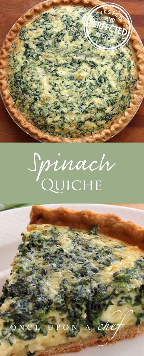 Quiche Spinach, Quiche Recipes Easy, Plats Healthy, Spinach Quiche, Breakfast Quiche, Food Breakfast, Quiche Recipes, Think Food, Breakfast Brunch Recipes