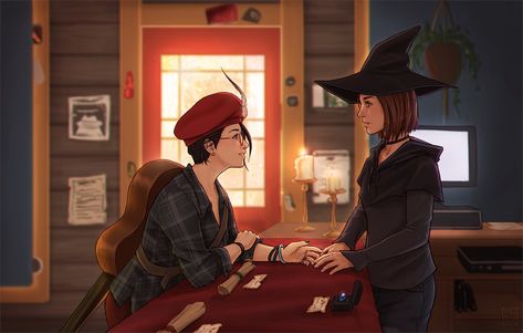 Hand In Marriage, Life Is Strange Fanart, Life Is Strange 3, Muse Art, Life Is Strange, Weird Art, Mean It, Couple Art, A Teen