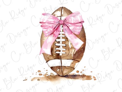 Football Pink Bow Direct To Film (DTF) Transfer Football Wallpaper Iphone, Pink Football, Random Products, Mc Wallpaper, Housewarming Card, Glamour Nails, Shirt Prints, Pinterest Ideas, Pink Pumpkins