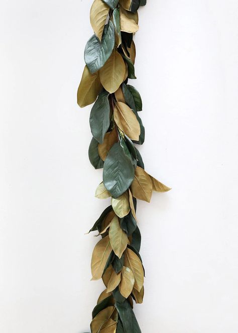 Magnolia Leaf Garland, Artificial Magnolia, Fake Greenery, Fake Leaves, Holiday Flowers, Leaves Garland, Decorating Wedding, Magnolia Leaf, Fake Hydrangeas