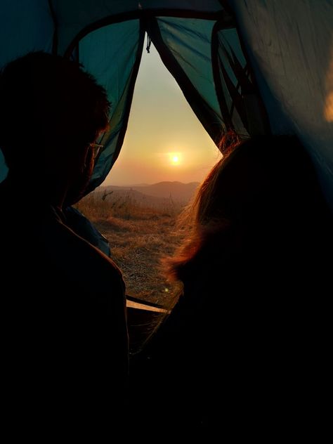 Camping Stargazing, Million Stars, Beautiful Sunrise, Trekking, Outdoor Gear, Couple Goals, Beautiful Nature, Wake Up, Tent