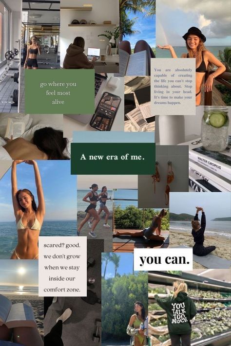 Affirmation Collage Wallpaper, Vision Boards Wallpapers, 2022 Vision Board Pictures, Vision Board Green, 2023 Vision Board Wallpaper, Wallpaper Vision Board, Vision Board 2023, Vision Board Collage, Vision Board Examples