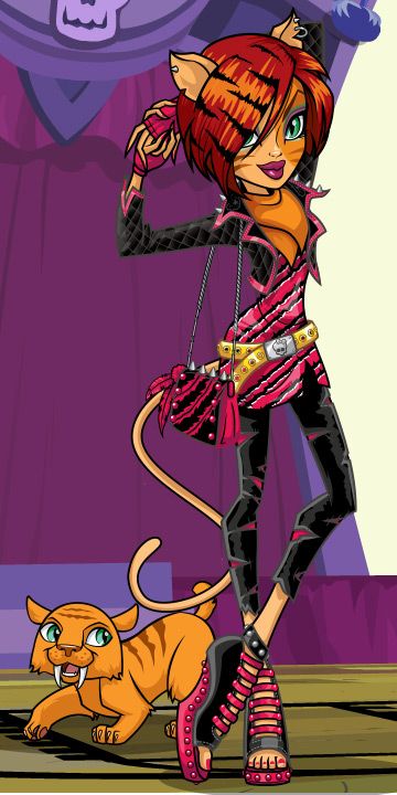 Monster High Wiki, Toralei Stripe, Monster High Costume, Sabertooth Tiger, Bad Cat, Diy Monsters, Arte Monster High, Monster High Pictures, Monster High Party