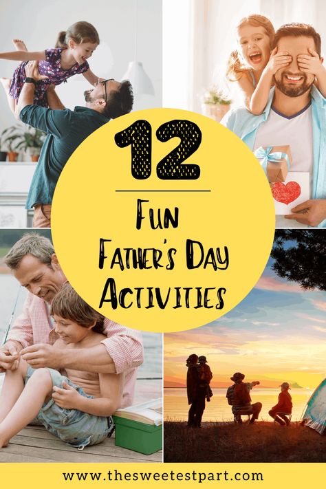 Are you looking for fun things to do for Fathers Day that dad will really enjoy? Check out this list of awesome ideas to to for dad fun activities to do with dad! #fathersdayideas | #thingstodoonfathersday | Father's Day Activities, Primary Activities, Group Activities, Family Parenting, Indoor Activities, Activities To Do, Good Good Father, Ely, Pull Off