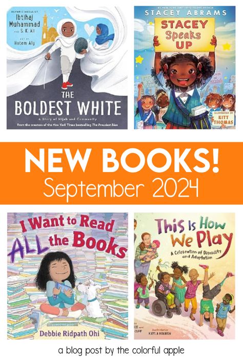 Need some new picture books to read aloud?  Check out these great ones that were released in September 2024.  Each one makes a great read aloud for teachers to use in the elementary classroom. Read Aloud, Elementary Classroom, New Pictures, Picture Book, New Books, Childrens Books, Cool Pictures, Books To Read, Blog Posts